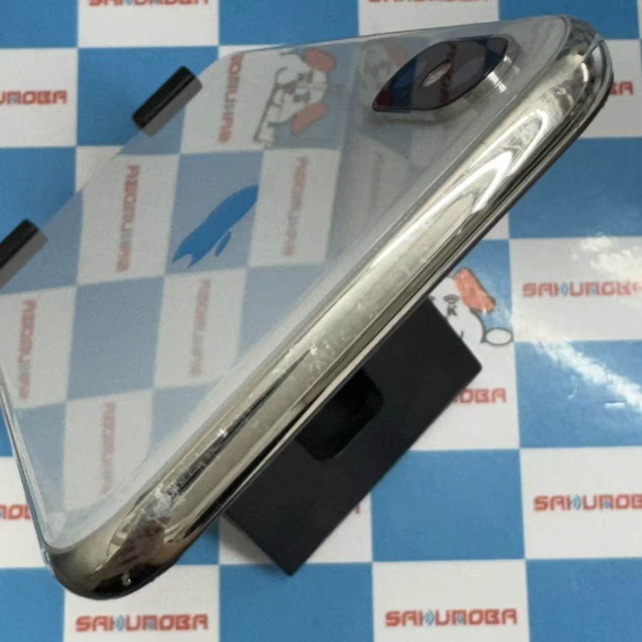 iPhoneX 256GB シルバー NQC22J/A SIMロック解除済 au