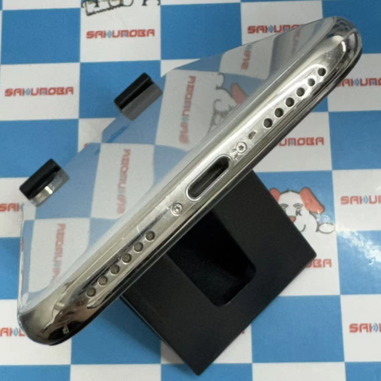 iPhoneX 256GB シルバー NQC22J/A SIMロック解除済 au