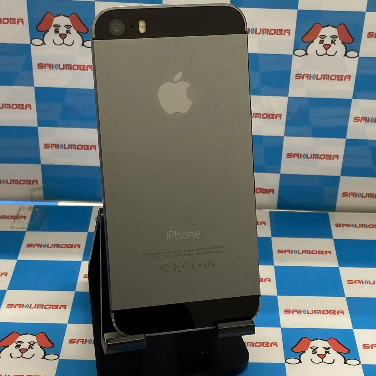 iPhone5s 16GB スペースグレイ ME332J/A au 訳あり品
