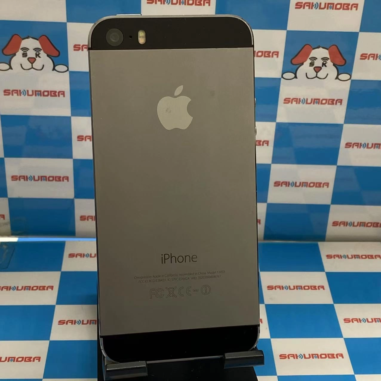 iPhone5s 16GB スペースグレイ ME332J/A au 訳あり品