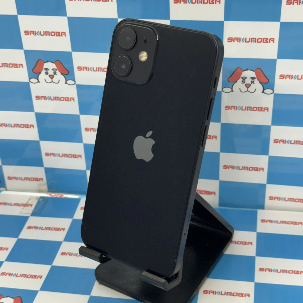 iPhone12 mini 64GB ブラック MGA03J/A AU版SIMフリー 極美品 au