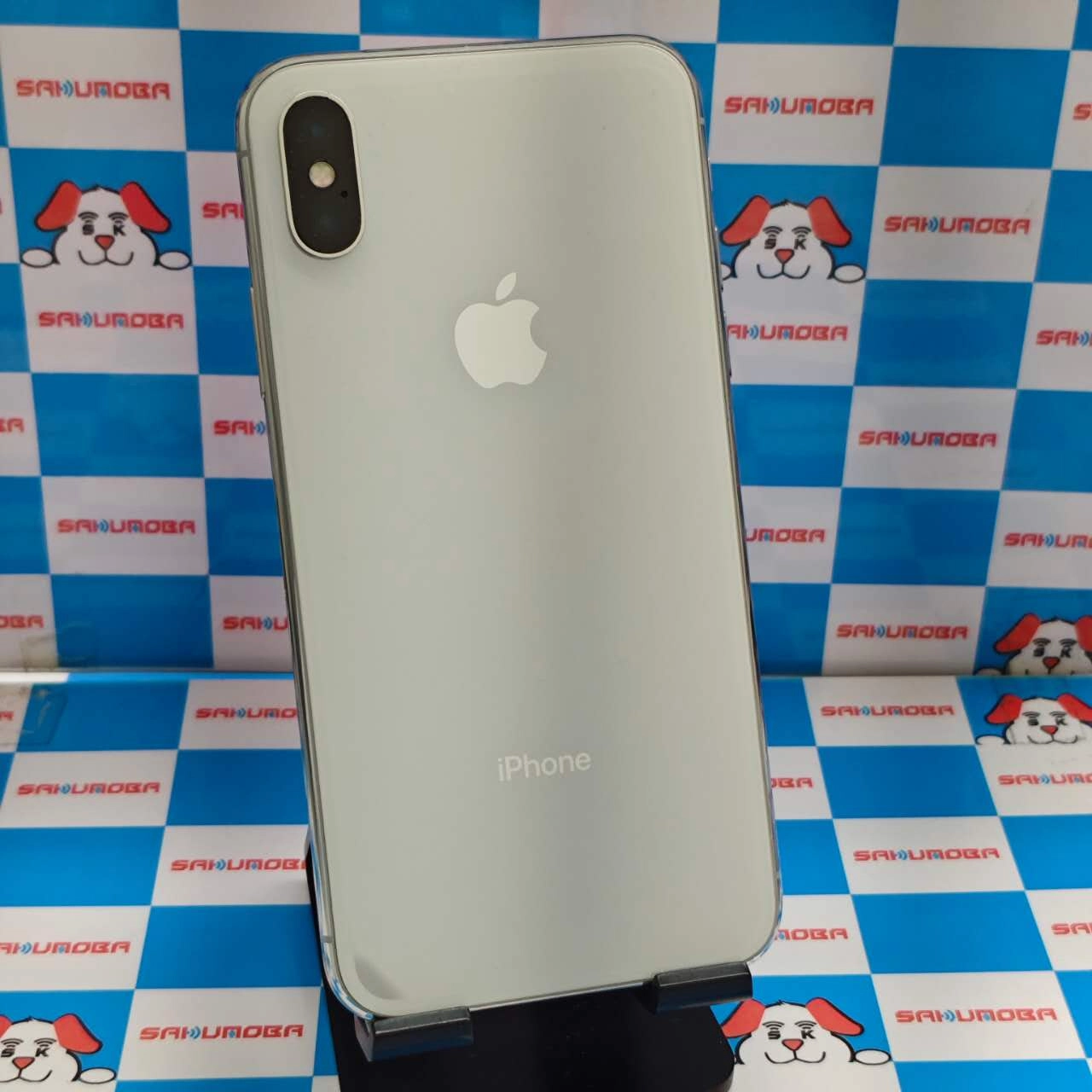iPhoneX 64GB シルバー MQAY2J/A AU版SIMフリー 美品