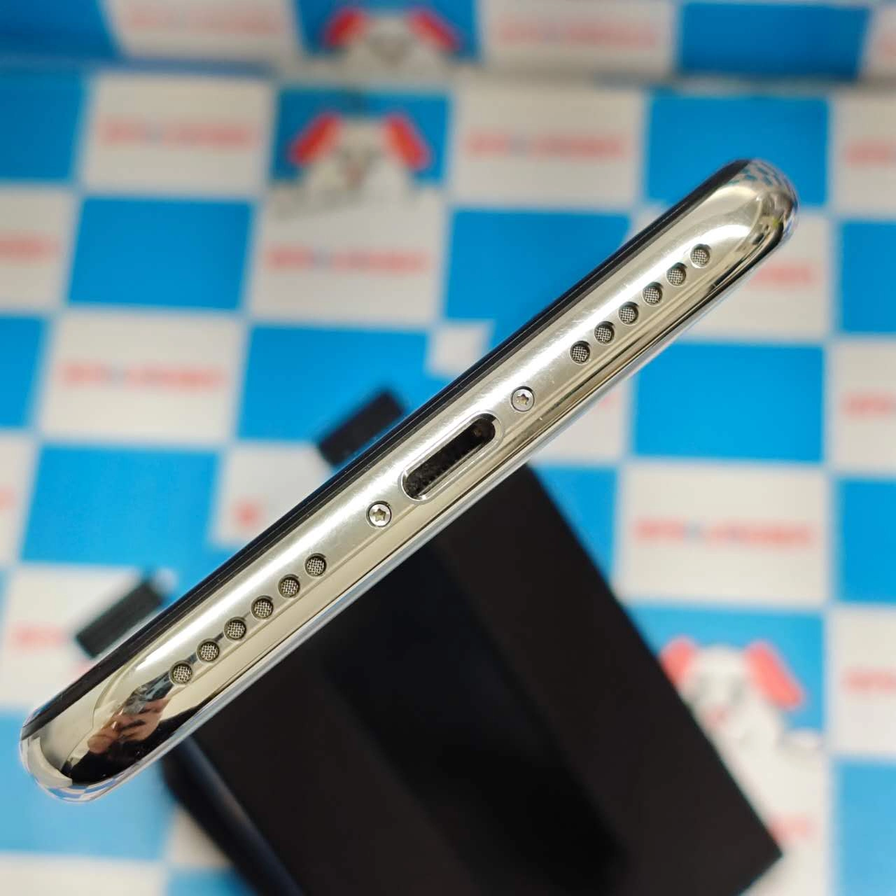 iPhoneX 64GB シルバー MQAY2J/A AU版SIMフリー 美品