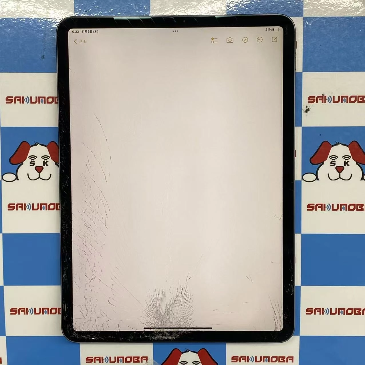 iPad Pro 11インチ 第1世代 Wi-Fiモデル 64GB スペースグレイ MTXN2J/A ジャンク品