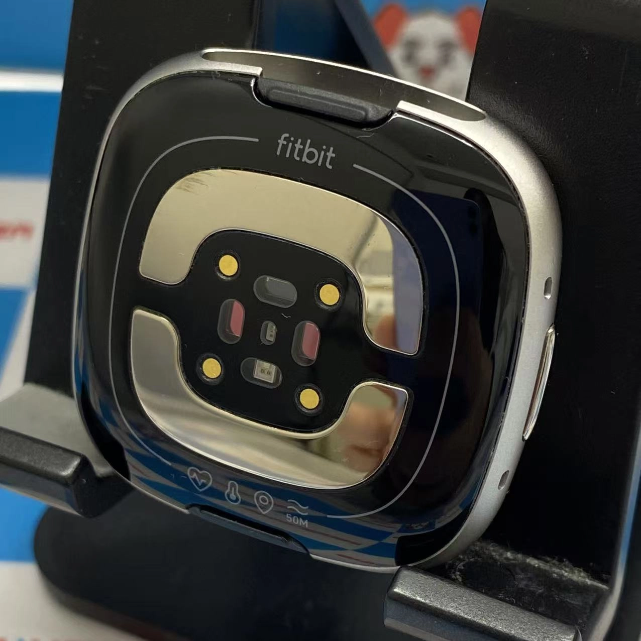 Fitbit Sense 2 ** ルナホワイト/プラチナアルミニウム FB521 美品