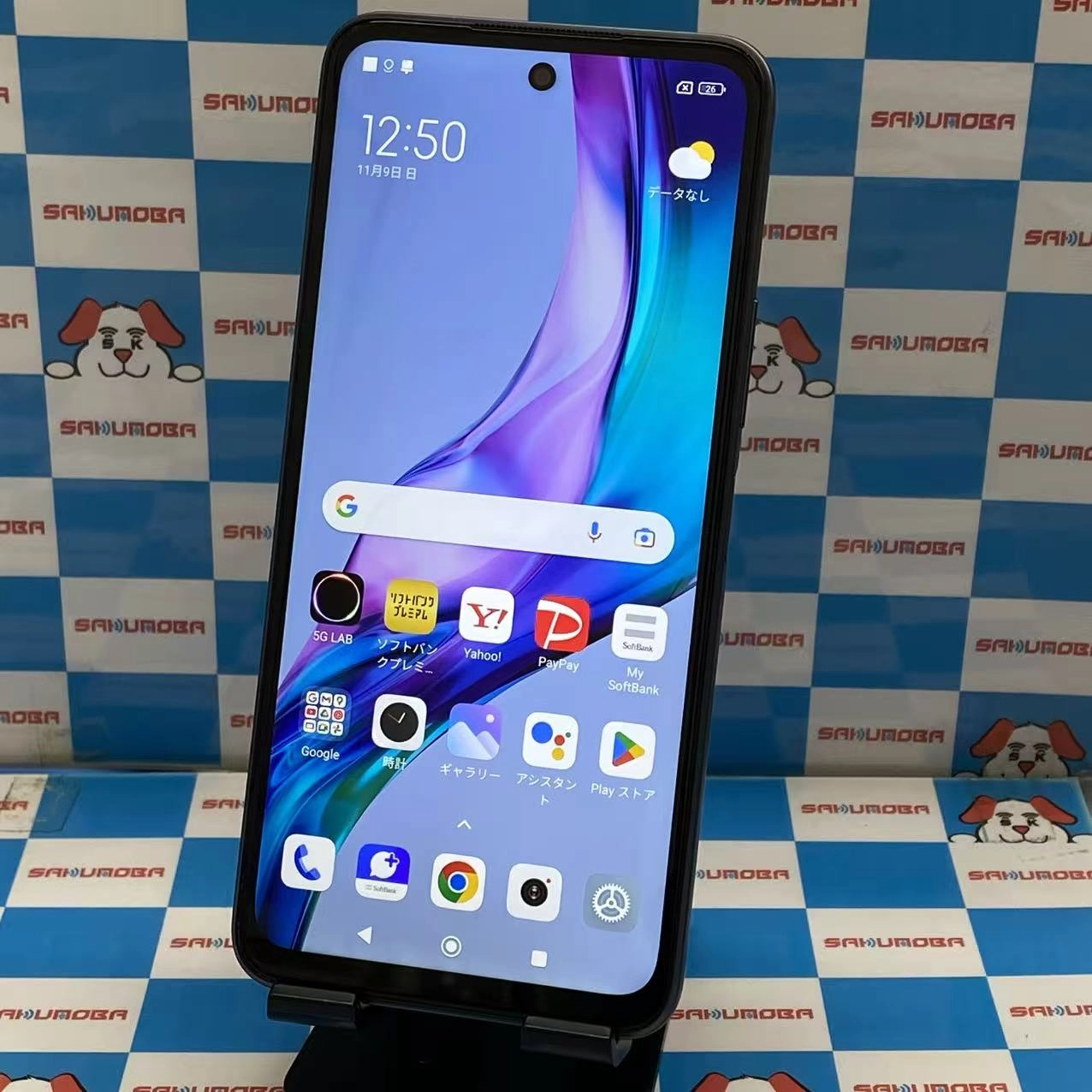 Redmi Note 10T 64GB アジュールブラック A101XM SoftBank版SIMフリー 極美品