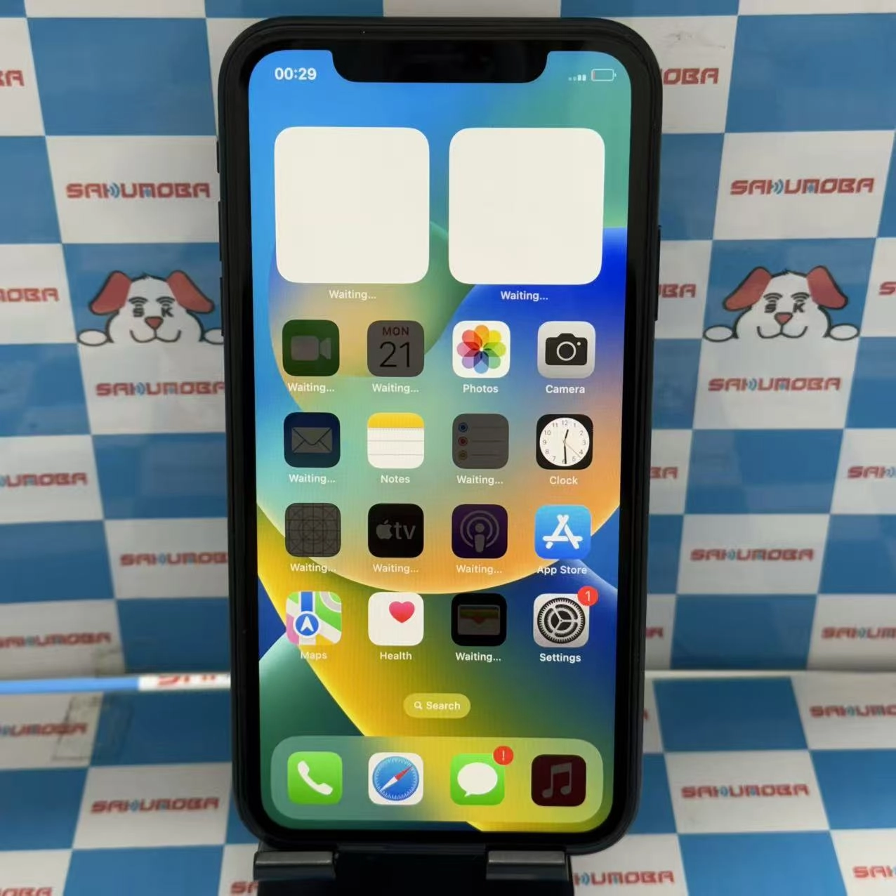 iPhoneXR 64GB ブラック NT002J/A docomo版SIMフリー