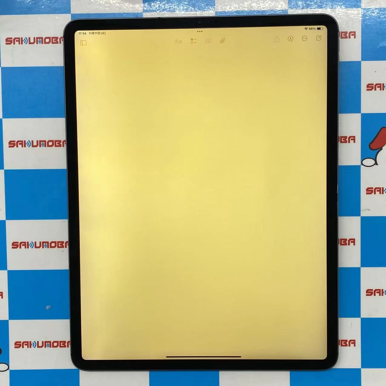 iPad Pro 12.9インチ 第3世代 Wi-Fi+Cellular モデル 64GB スペースグレイ MTHJ2J/A SIMフリー ジャンク品