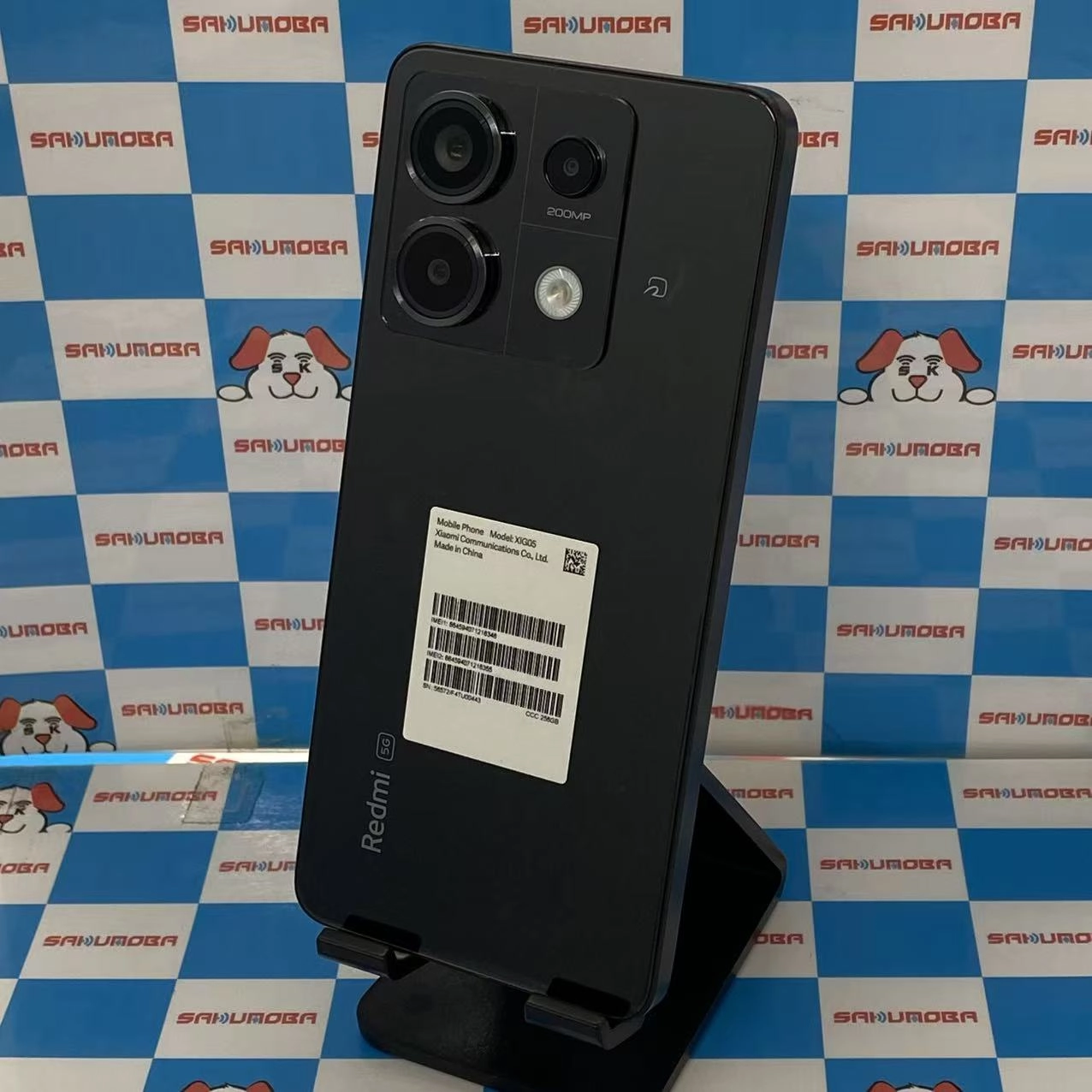 Redmi Note 13 Pro 5G 8GB/256GB ミッドナイトブラック XIG05 AU版SIMフリー au