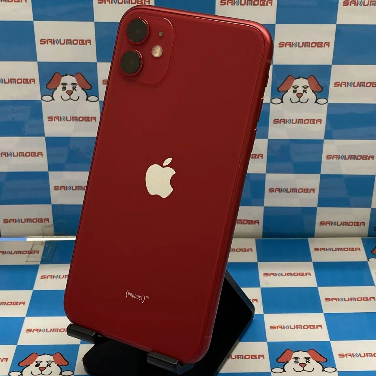 iPhone11 128GB Product Red NWM32J/A  au版SIMフリー