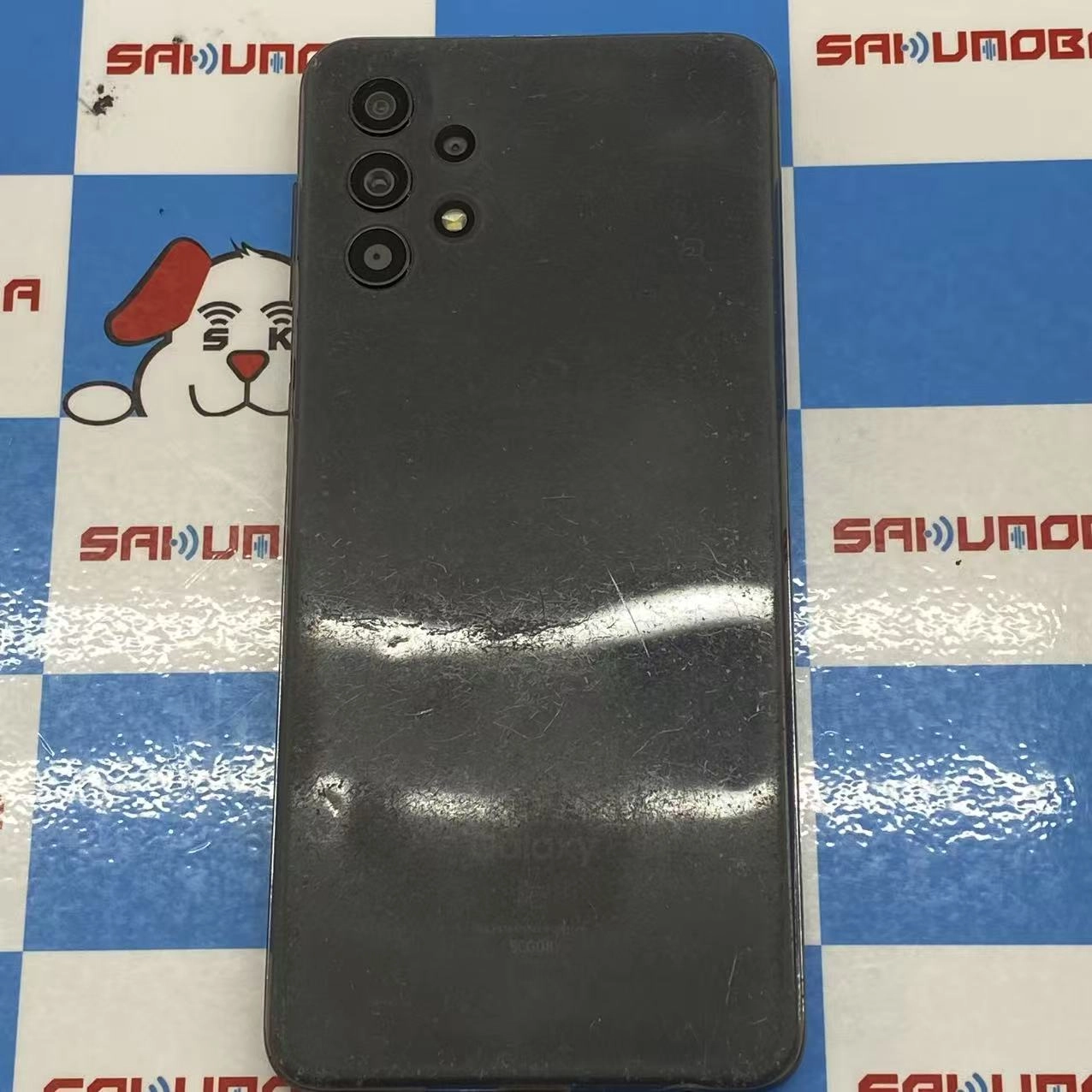 Galaxy A32 5G 64GB オーサムブラック SCG08 SIMロック解除済 au ジャンク品