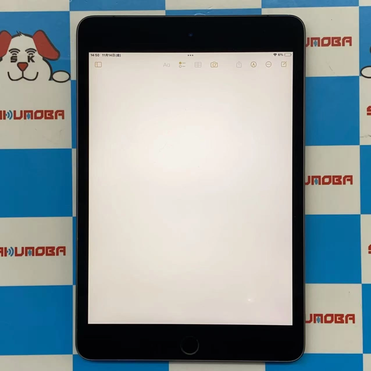 iPad mini 第5世代 Wi-Fi+Cellular モデル 64GB スペースグレイ MUX52J/A SIMフリー ジャンク品