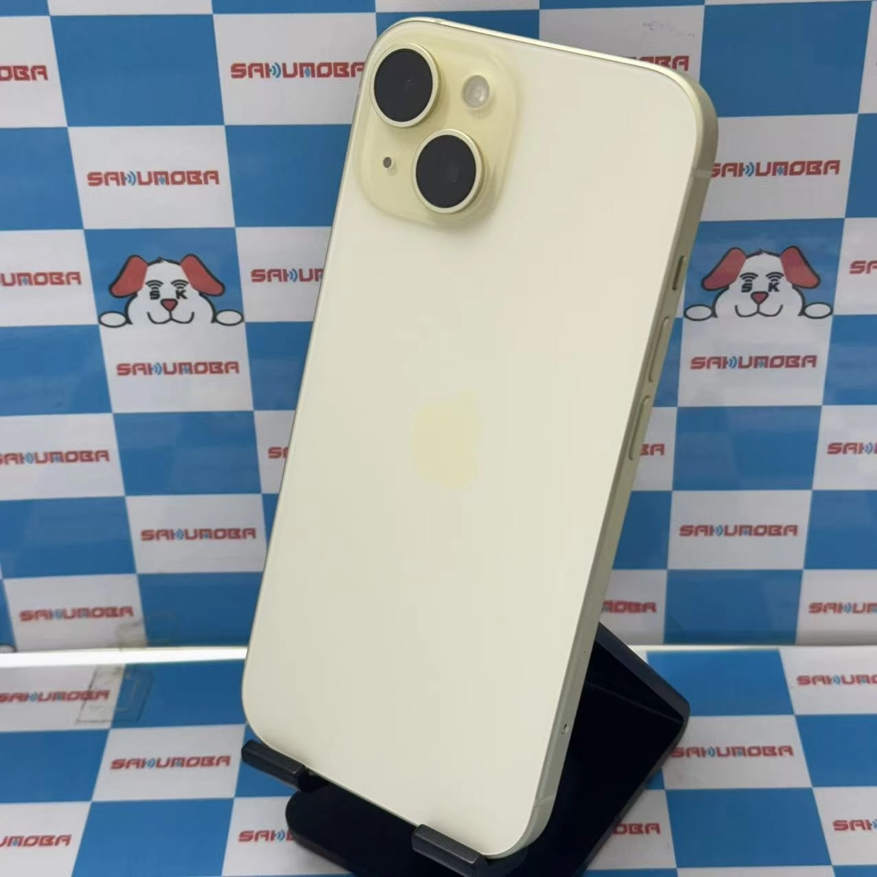 iPhone15 128GB イエロー NTMK3J/A SIMロック解除済 au 交換未使用