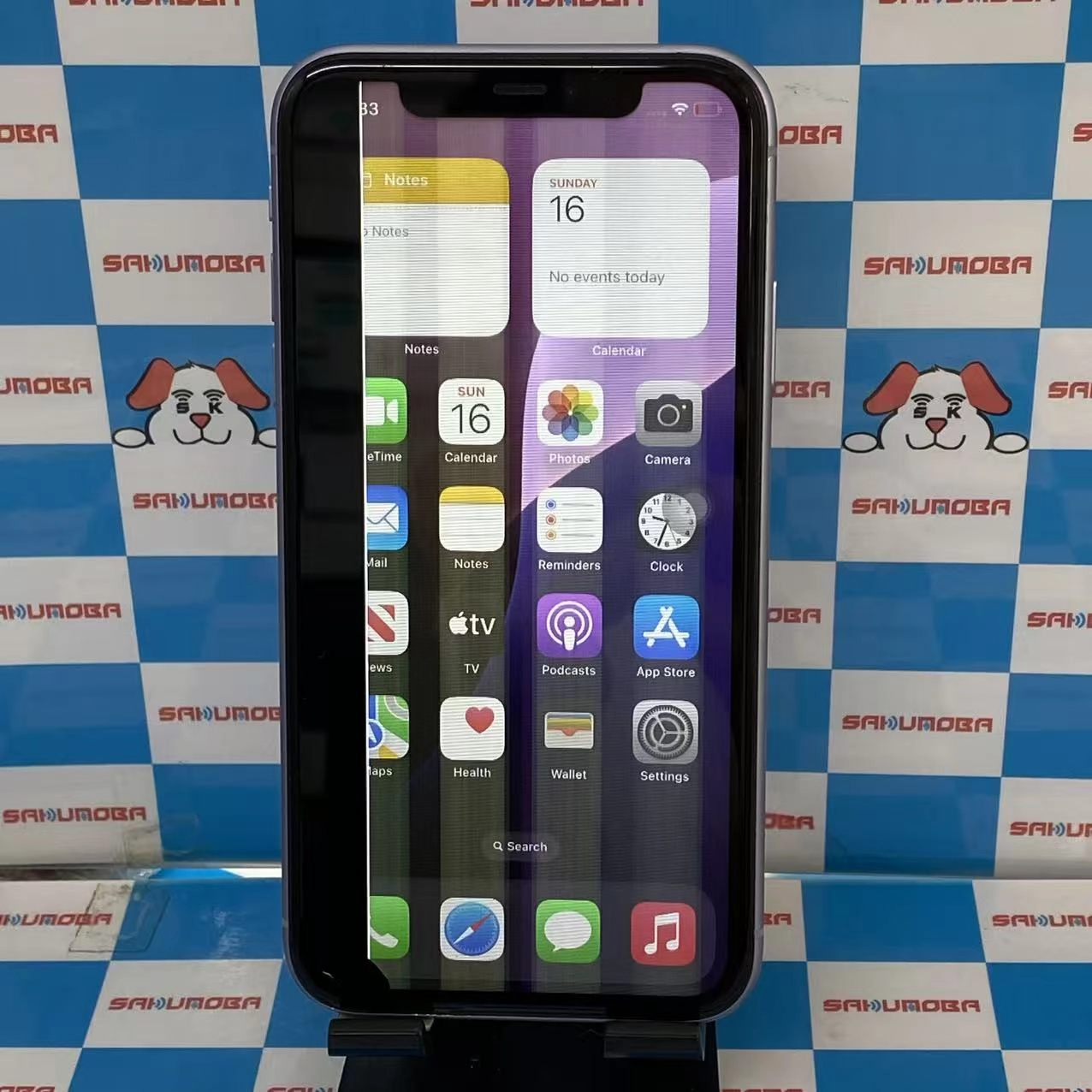iPhone11 256GB パープル MWMC2J/A AU版SIMフリー ジャンク品 au