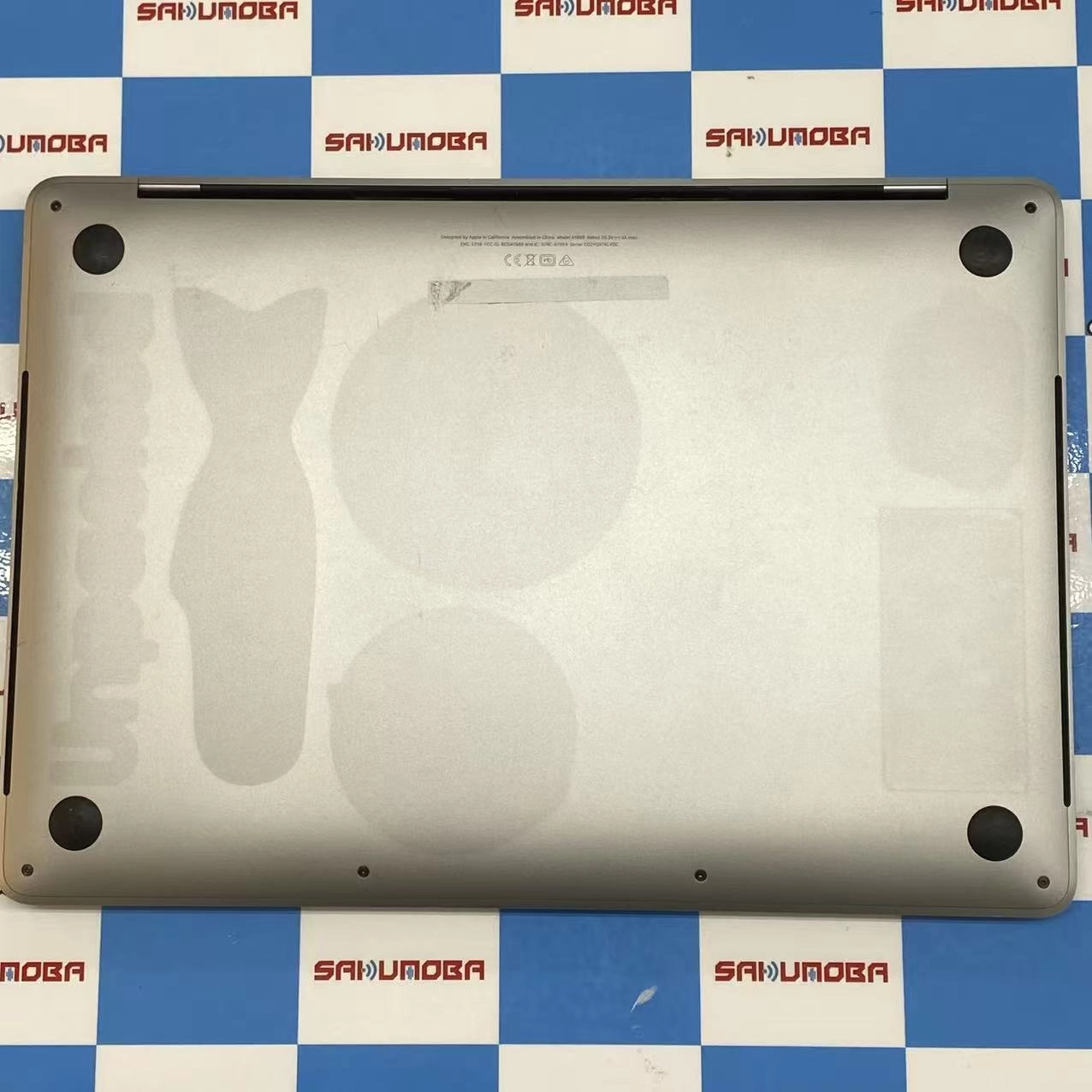 MacBook Pro 13インチ 2019 Thunderbolt 3ポートx 4 8GB/256GB スペースグレイ A1989