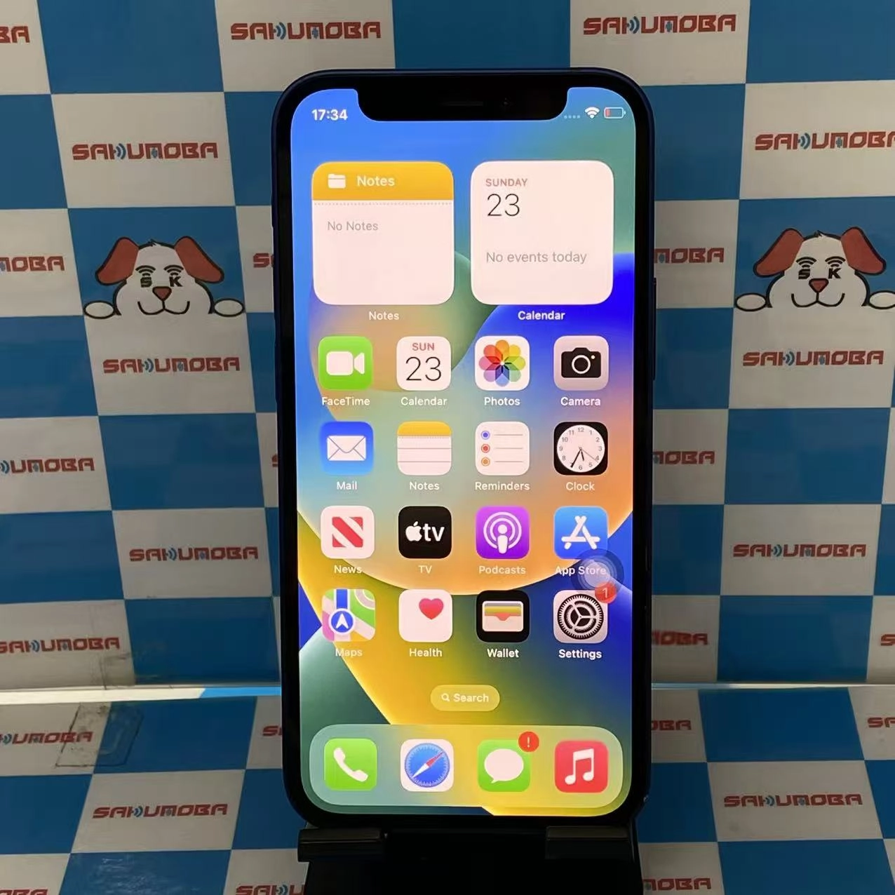 iPhone12 mini 64GB ブルー MGAP3J/A docomo版SIMフリー ジャンク品
