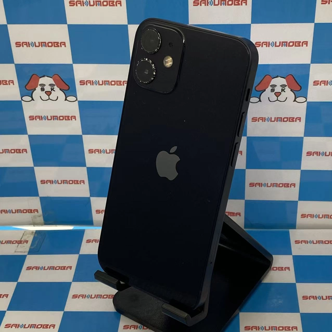 iPhone12 mini 64GB ブラック MGA03J/A AU版SIMフリー ジャンク品 au