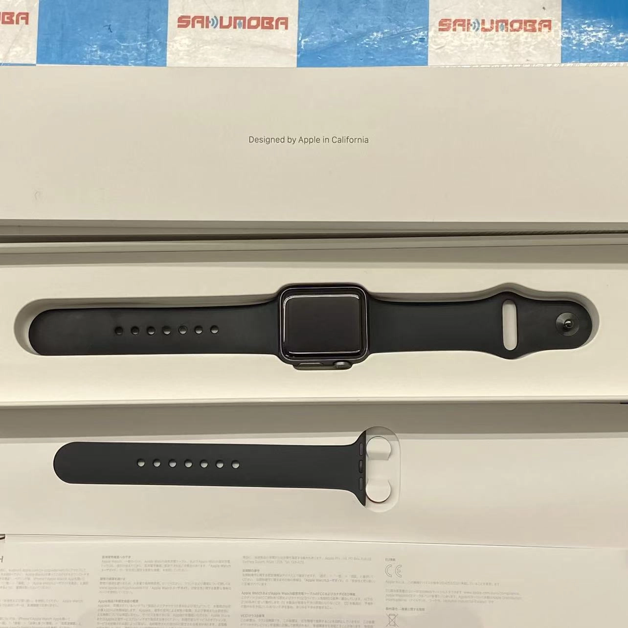 Apple Watch Series 3 38mm GPSモデ 8GB スペースグレイ MTF02J/A