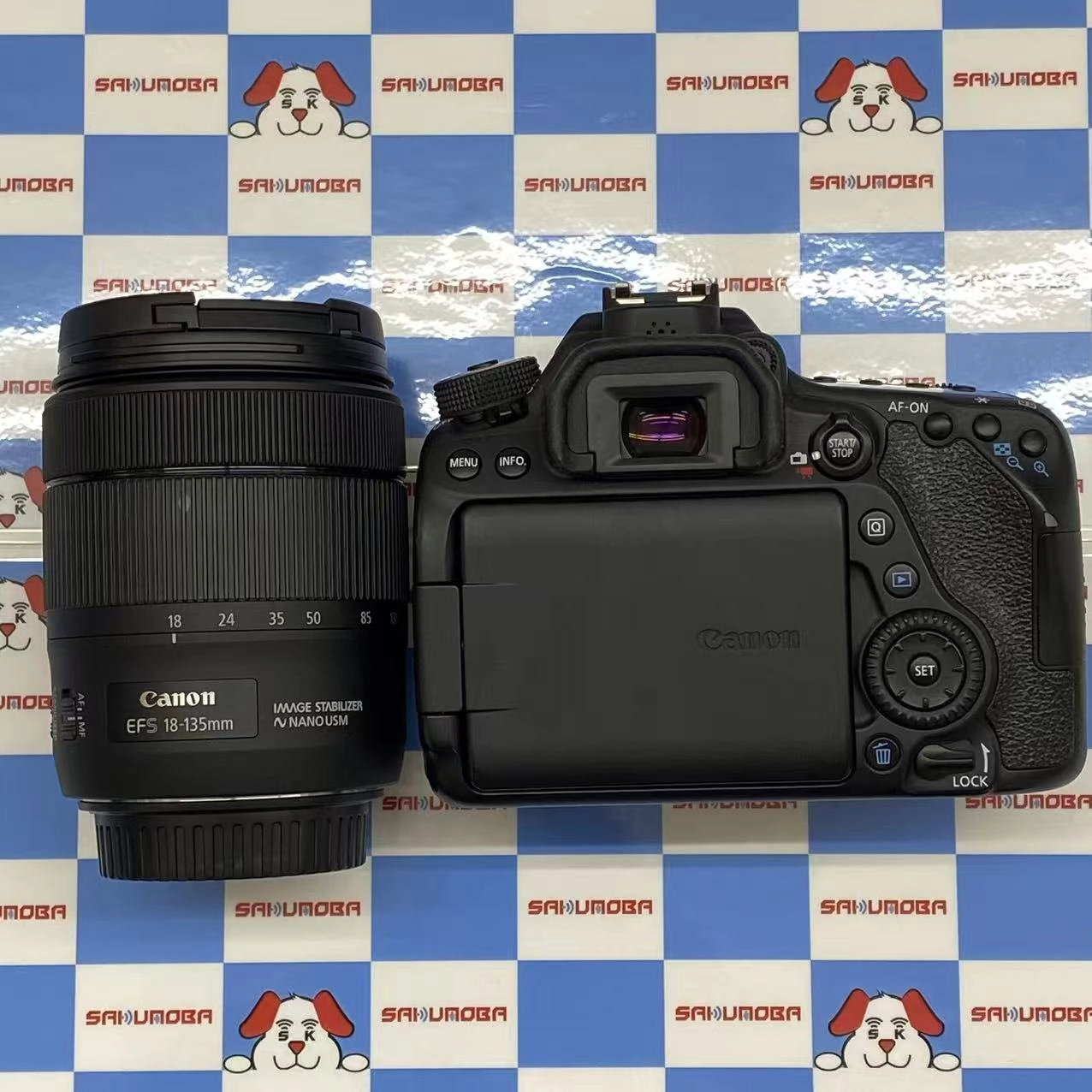 EOS 80D　18-135mmレンズキット ブラック EOS80DW