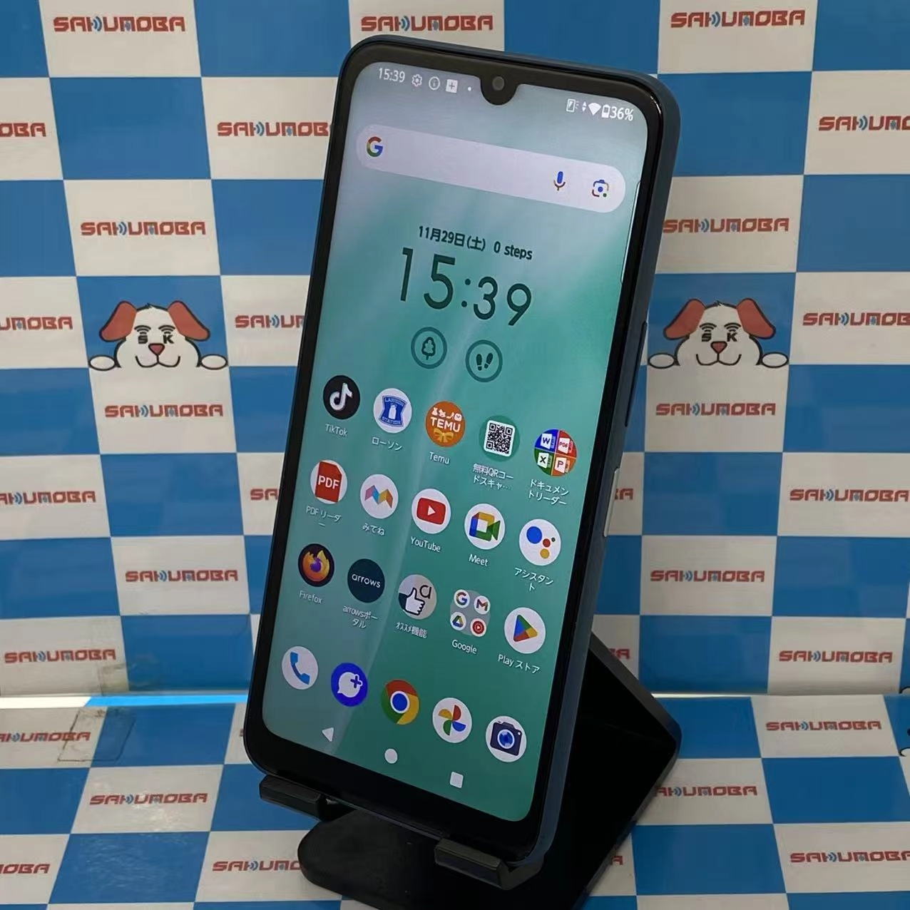 arrows We2 64GB ライトブルー FCG02 AU版SIMフリー au