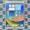 iPad 第8世代 au版SIMフリー 32GB MYMJ2J/A A2429 極美品-正面