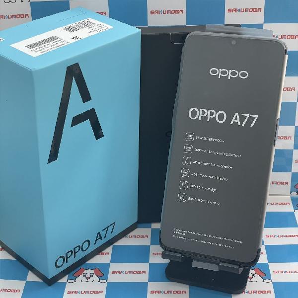 OPPO A77 (CPH2385) ブラック ／ 新品未使用、未開封品