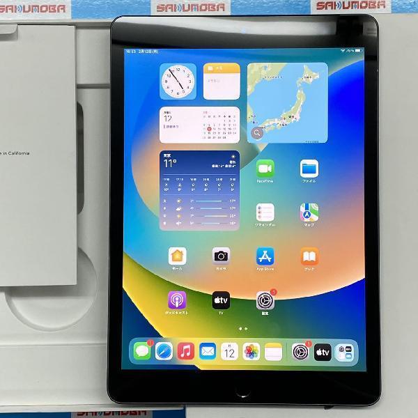 iPad 第9世代 au版SIMフリー 64GB MK473J/A A2604 極美品-正面