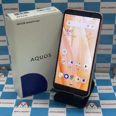 AQUOS sense3 basic SHV48 au 32GB 極美品