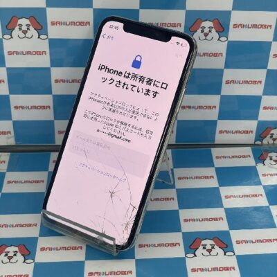 iPhoneX Apple版SIMフリー 64GB MQAD2KH/A A1901 ジャンク品