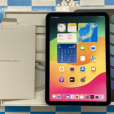 iPad mini 第6世代 Apple版SIMフリー 256GB MK8F3J/A A2568 新品同様