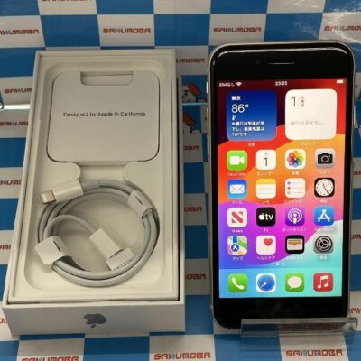 iPhoneSE 第3世代 SoftBank版SIMフリー 64GB MMYD3J/A A2782 新品同様品