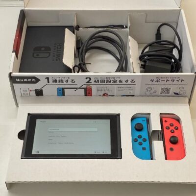 Nintendo Switch [ネオンブルー/ネオンレッド] 32GB HAC-S-KABAA 美品