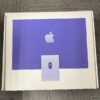 iMac 24インチ M1 2021 8GB 256GGB Z1300005B パープル 未開封品-裏