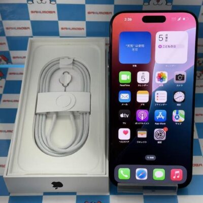 iPhone16 Pro Max Apple版SIMフリー 256GB MYWG3J/A A3295 新品同様