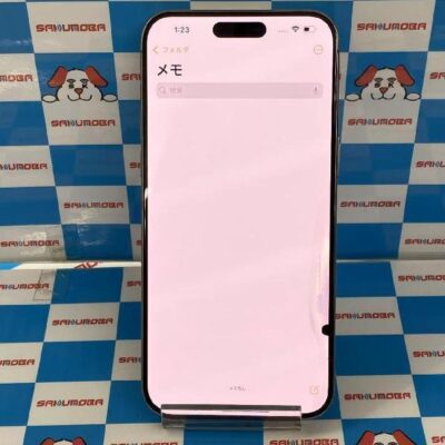 iPhone15 Pro Max Apple版SIMフリー 256GB MU6R3J/A A3105 ジャンク品
